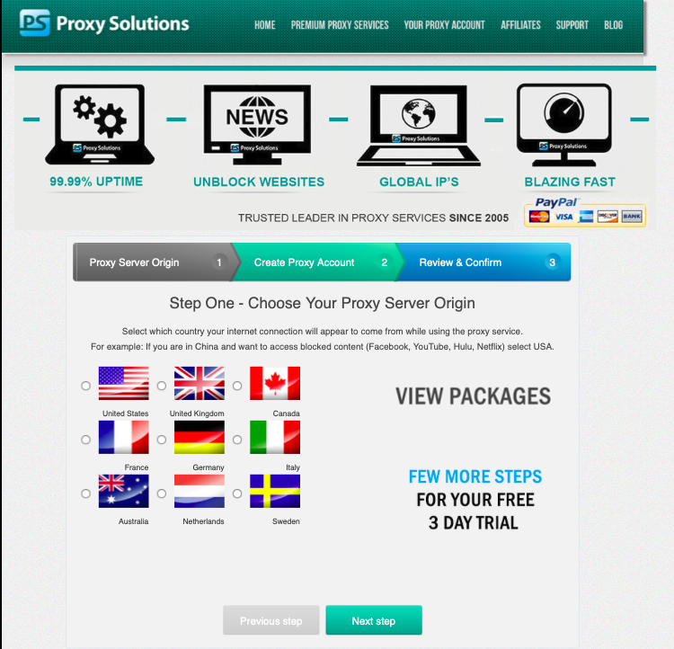 proxy solutions used to fool an IP fraud score