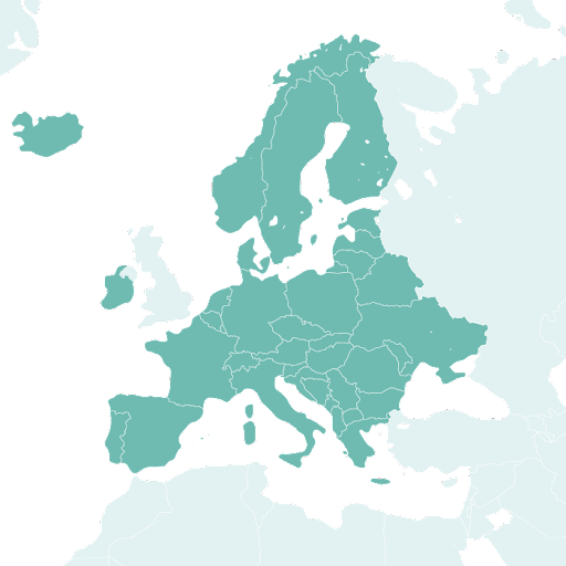 regions impacted by PSD2 Compliance excluding UK