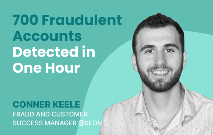 Customer Success Manager Conner Keele showed how such data can be used to detect bots when he spotted 700 fraudulent iGaming accounts in one hour.