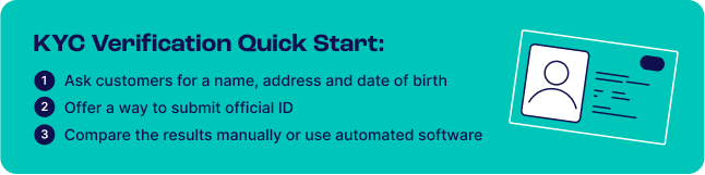 KYC Verification - How to get started