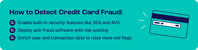 credit card fraud detection in 3 steps